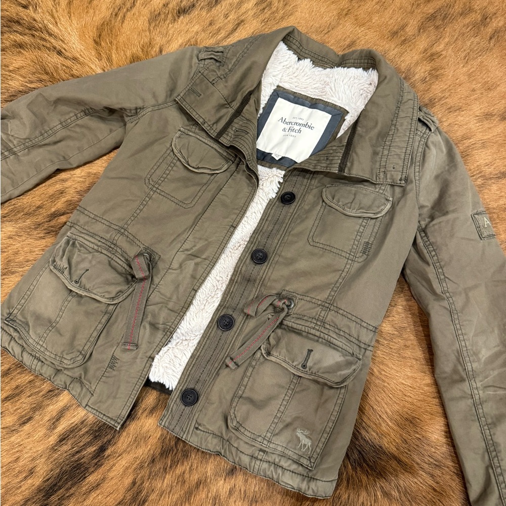 Green Abercrombie Jacket